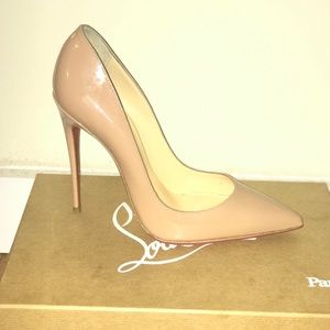 Christian Louboutin So Kate nude heel